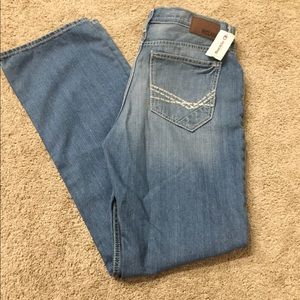 NWT ReClaim reg. straight jeans 33x34 D-1